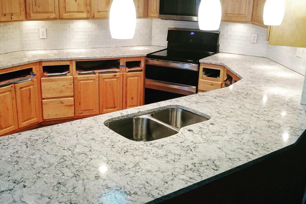 Granite Countertop wrap around